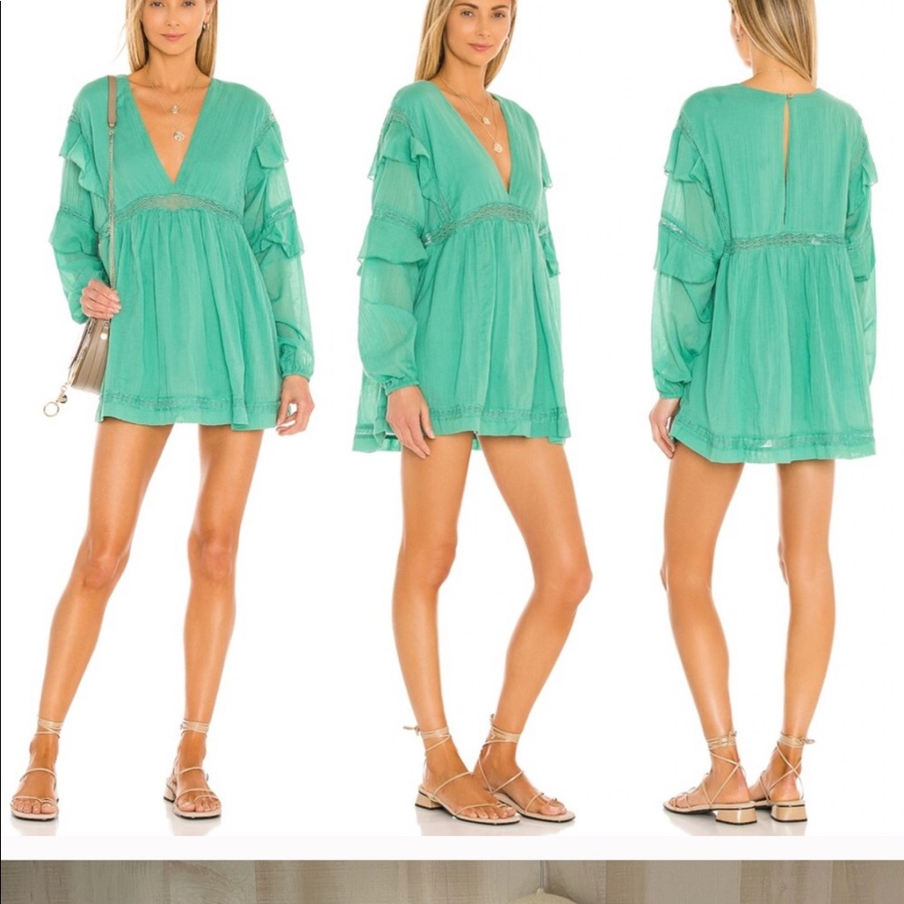 NWT Free People Seashell Skort Romper